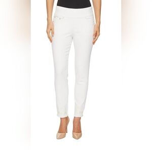 Jag Jeans Slim Ankle Pull-On Size 8 White